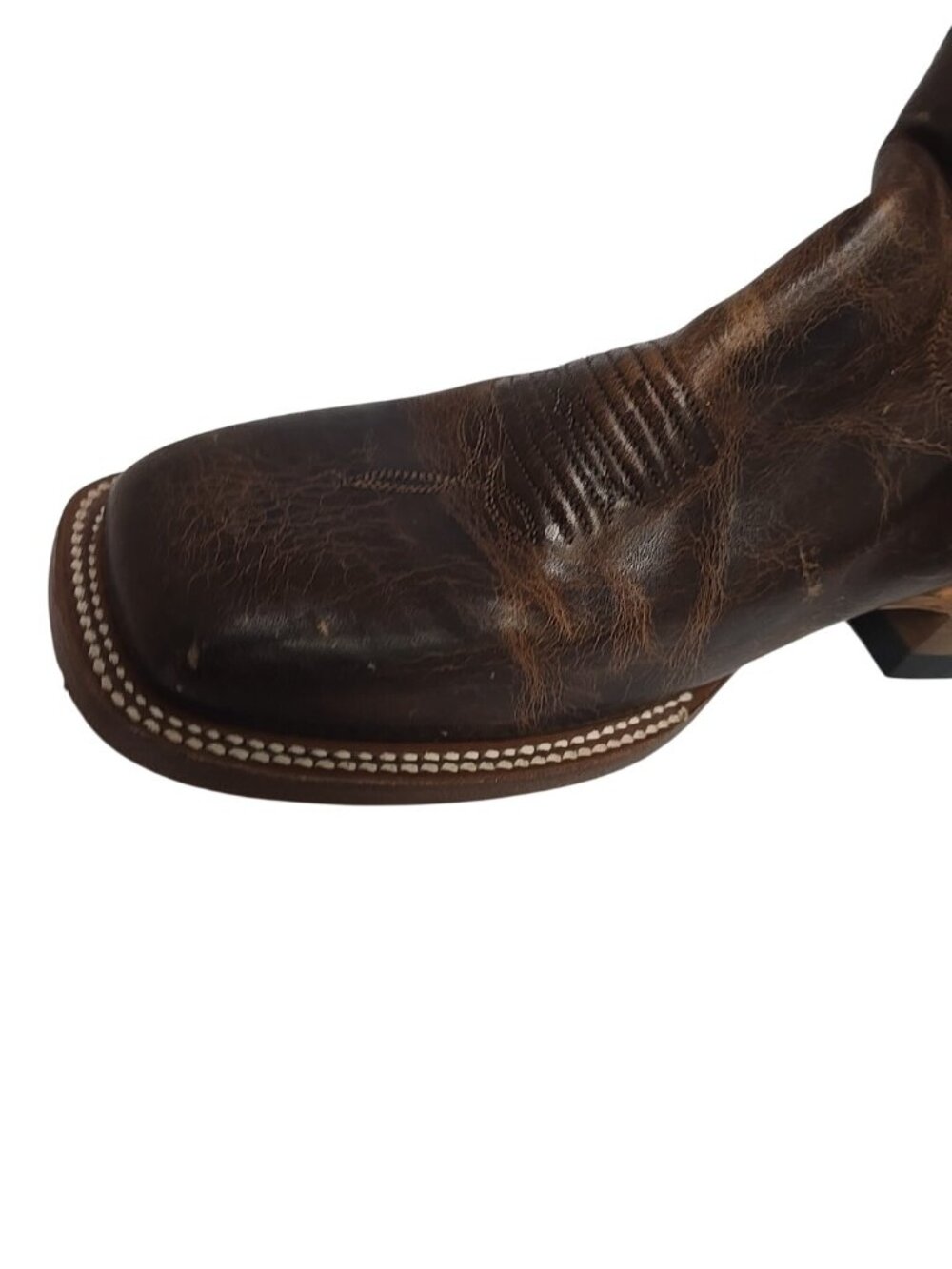 Shyanne Women's Wilder Western Boot Wide Square Toe -Bbshysp20p6-2 Brown 8.5M - Picture 6 of 8